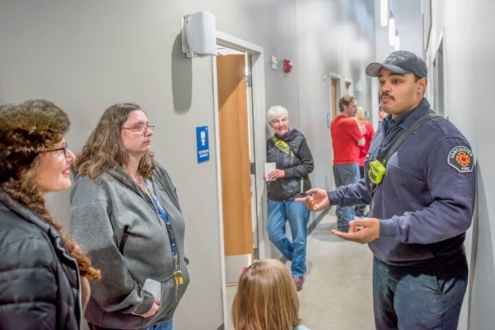 Image from Fire station's grand opening