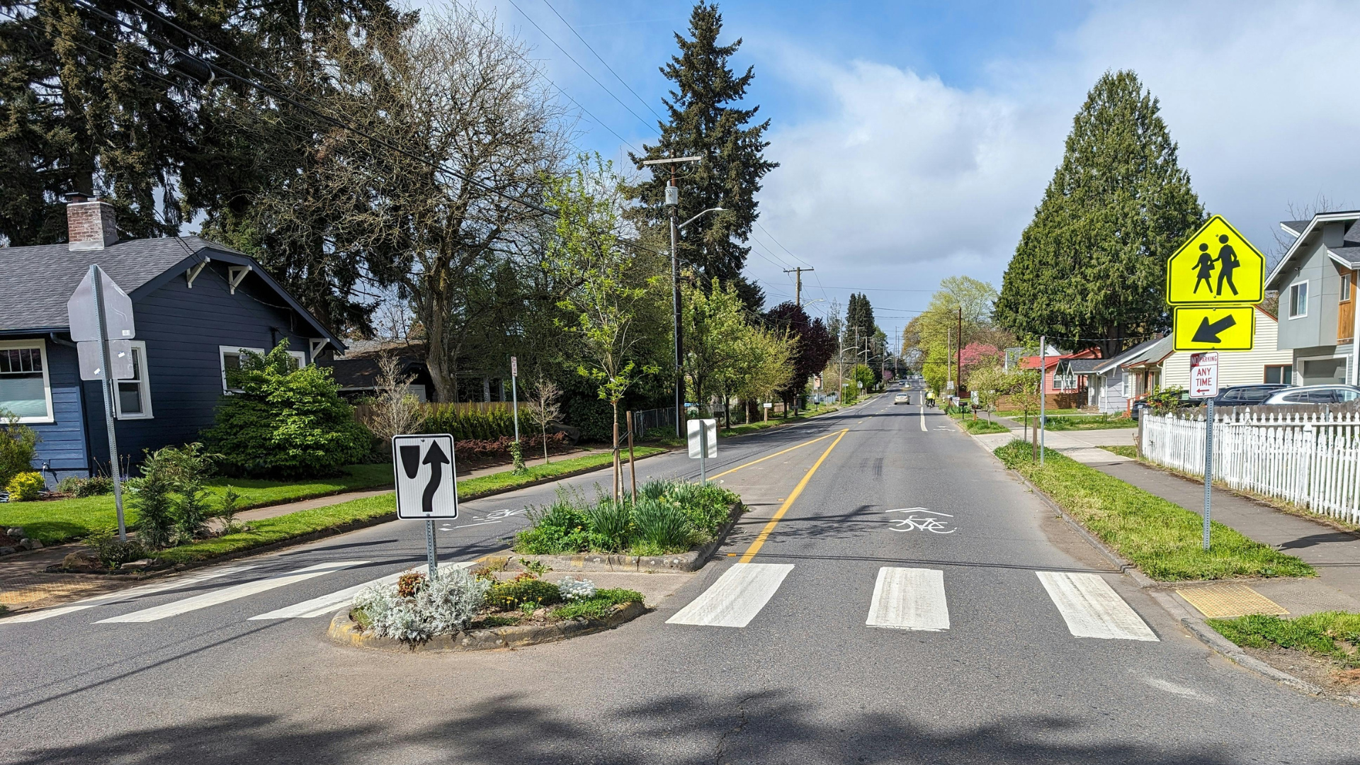 Image of project area section of roadway near 29th/33rd